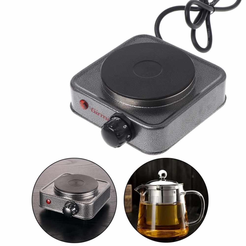 Mini Electric Stove Coffee Heater Plate 500W Multifunctional Home Appliance Kit EU plug 230V
