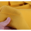 Width 110cm Hot 100% Cotton Stripe Stretch Knit Rib Fabric By the Half Yard For Silm Primer Shirt Dress No Pilling