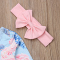 Fashion Floral Newborn Baby Girl Romper Jumpsuit Playsuit Outfit Clothes Set
