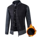 FALIZA Men's Sweaters New Winter Thick Warm Knitted Sweater Jackets Cardigan Coats Male Long Sleeve Knitted Wool Sweaters XY107