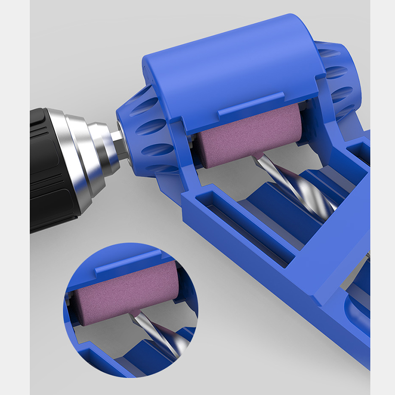 Portable Corundum Grinding Wheel Drill Bits Sharpener 2-12.5mm Drill Grinder Sharpener 1/4 Inch Shank Power Tool