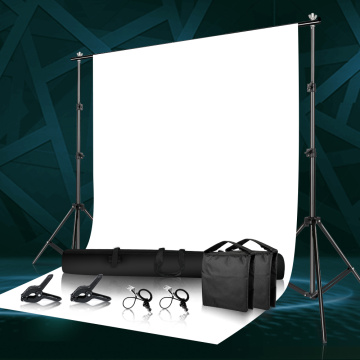 Photo Background Backdrop Support System Kit with Clamp,Carry Bag For Photo Studio Youtube Photography Backdrops