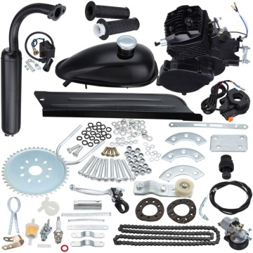 2 Stroke Bicycle Gasoline Engine Kit 50cc motorcycle Complete Engine Set Black For DIY Electric Bicycle Mountain Bike Gas