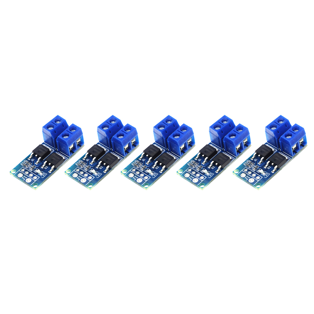 Pack of 5Pcs 15A 400W DC 5-36V Large Power Mosfet MOS FET Trigger Switch Driver Module