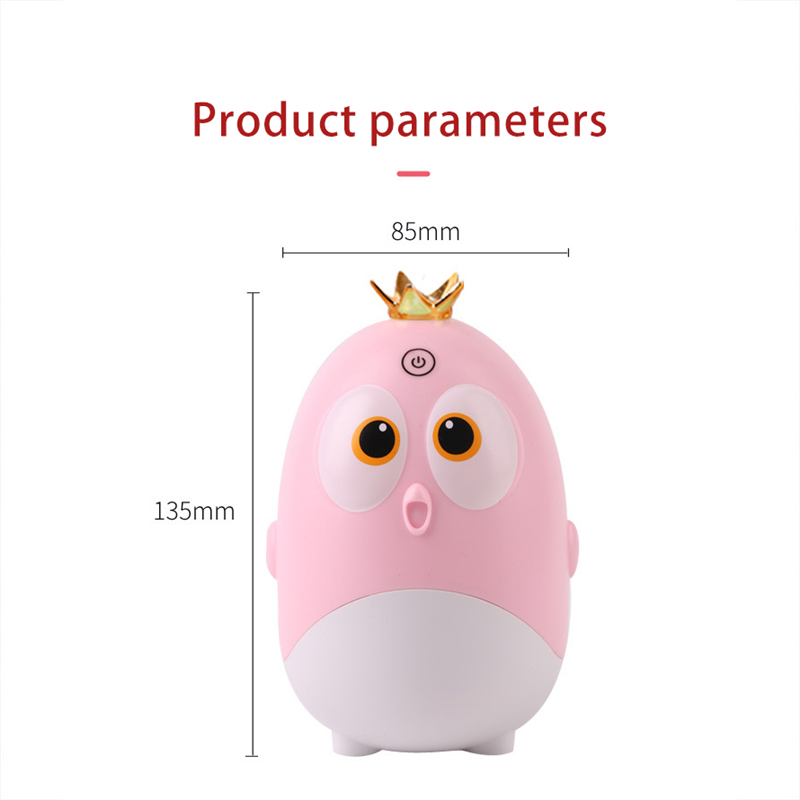 USB 230ML Lovely Cartoons Chick Air Humidifier PortableWireless Travel Water Diffuser Humidifier For Room Office