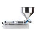 Multifunctional single head paste filling machine stainless steel foot control liquid paste butter sauce cream filling machine