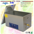 hot sale AC110V/220V 40KHz 600W PS-100A digital timer&heater Ultrasonic Cleaner 27L the king of the moto parts
