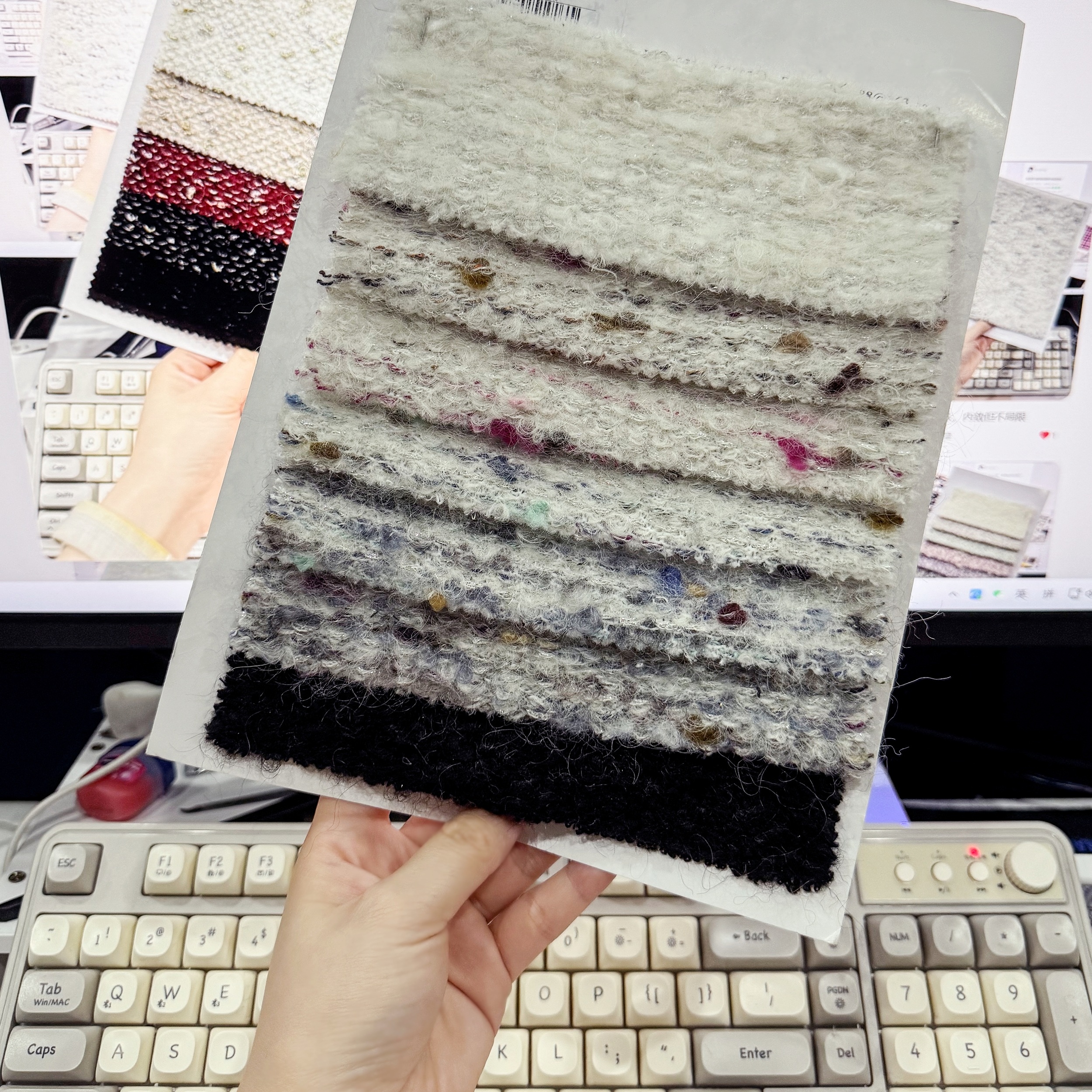 wool mohair blend fabric