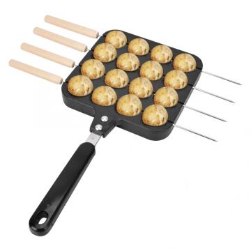 Non-Stick pan Non-Stick Takoyaki Grill Pan Plate Cooking Baking Mold Tray Pan Solid and Available for Long Service Life