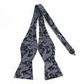 RBOCOTT Men's Self Tie Bow Ties 100% Cotton Printed Self Bowtie Vintage Floral and Paisley Bow Ties For Men