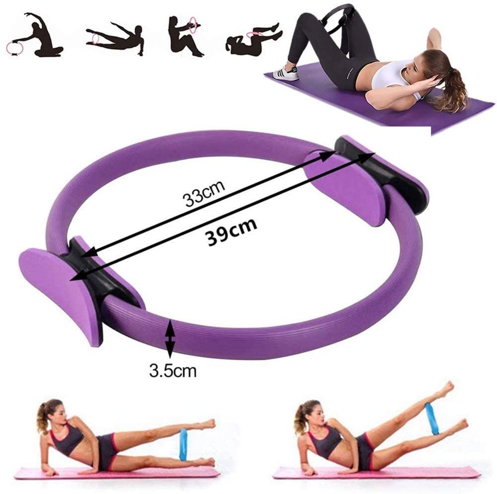 2020 Professional Yoga Circle Pilates Sport Magic Ring Women Fitness Kinetic Resistance Circle Gym Workout Pilates Accessories