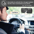 Wireless Bluetooth Car Kit Set Handsfree Speakerphone Multipoint Sun Visor Speaker For Phone Smartphones Car Bluetooth