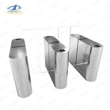 Access Control System Security Entrance Steel Wing Turnstile
