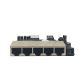 PCBA Module 5 Port 10/100/1000Mbps Gigabit networking switches factory US EU plug laptop package ethernet switch lan hub power