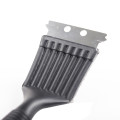 1pc Barbecue Handle Cleaning Brushes Steel Grill Brush Cooking Wire Bristles BBQ Non-stick Outdoor Home BBQ Accessories Tools