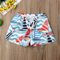 Newborn Baby Boy Clothes Elastic Waistband Short Pants Summer Hawaiian Beach Shorts