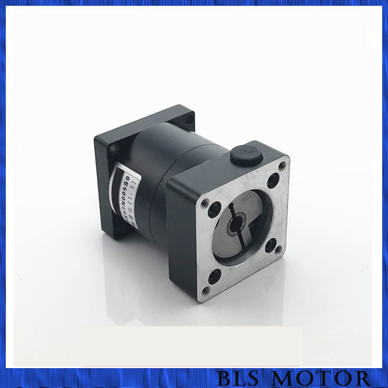 three stage gear ratio 80:1 reductores planetary gearbox for nema 23 stepping motor speed reducers