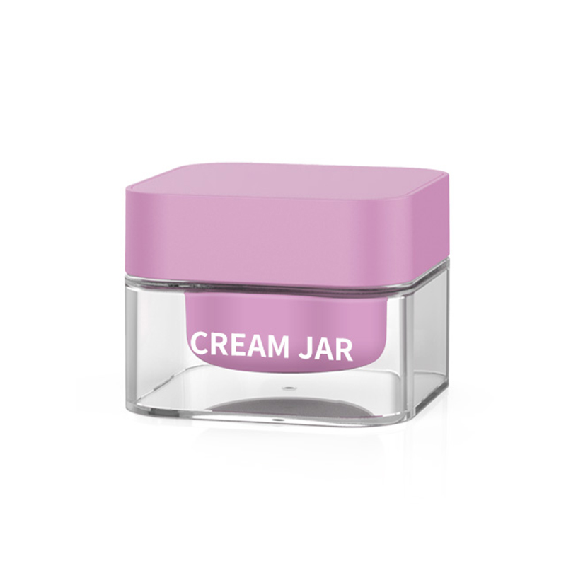 6008 3 Square Cream Jar