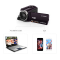 Andoer HDV-534K 4K WiFi Digital Video Camera 1080P Novatek 96660 Chip Camera 3in Touchscreen with IR Infrared Night Sight