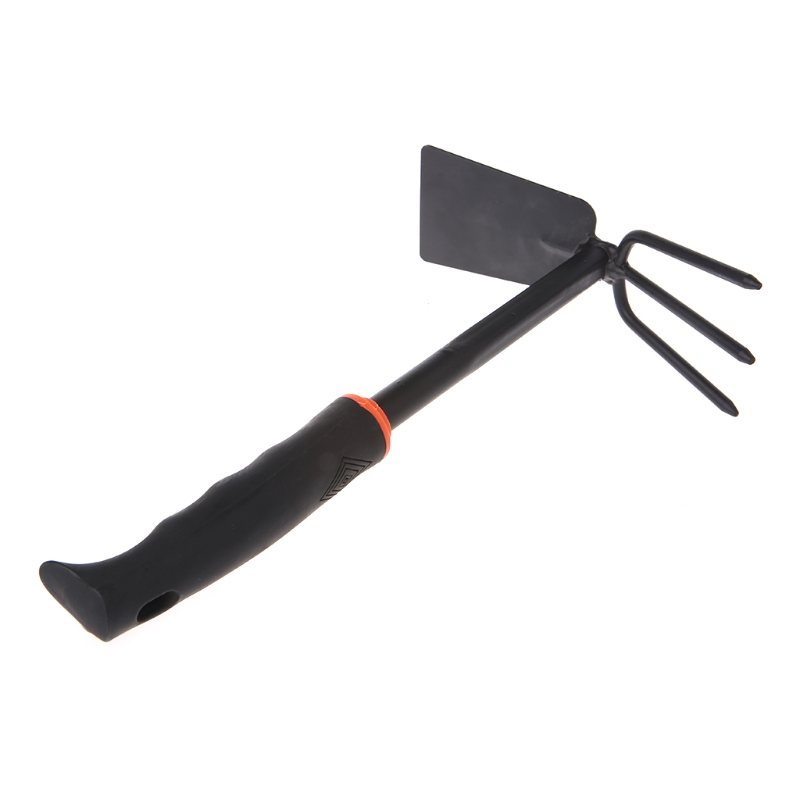1Pc Portable Digging Tool Mini Two Head Hoe For Home Garden Transplanting Tool 203F