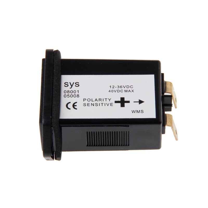New 1 Pc High Quality DC 10V-80V Generator Sealed Hour Meter Counter For Boats Trucks Tractors Cars