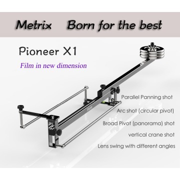 METRIX X1 Professional Portable DV Aluminum slider focus panorama shooting Mini Jib Video camera Crane DSLR Jibs with Bag