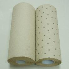 Bamboo Kitchen Paper Roll Customized Size and Packing