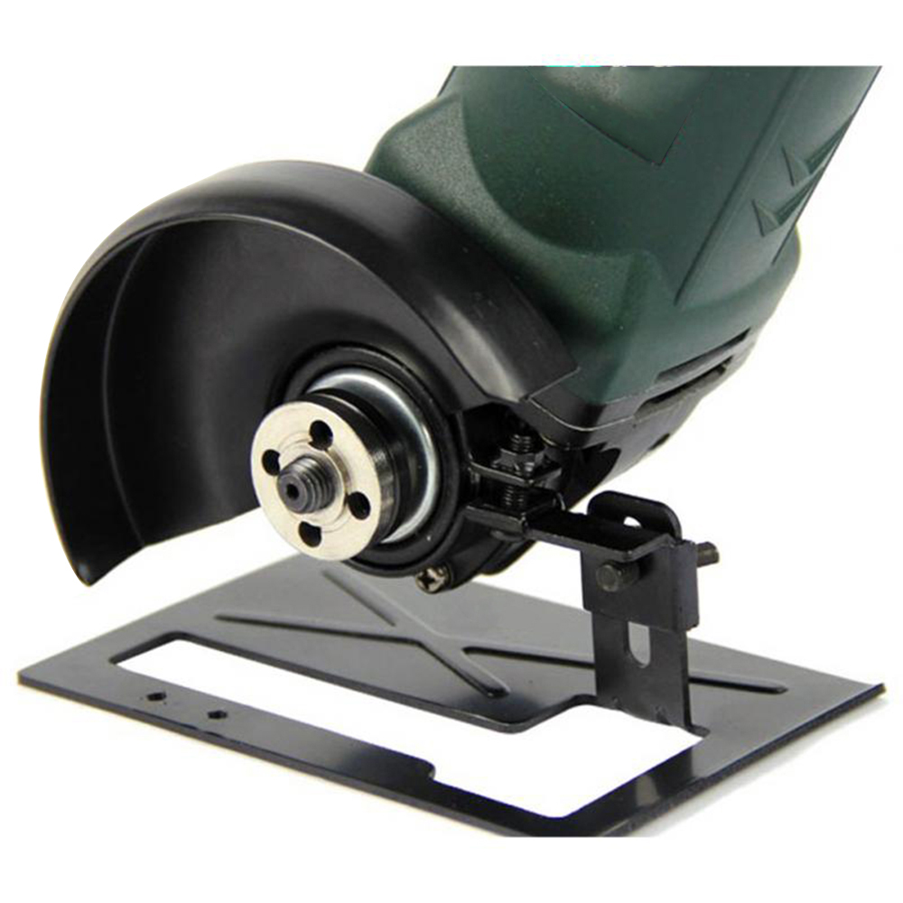 Thickened Angle Grinder Holder Shield Guard Bracket Adjustable Cutting Machine Support Stand Metal Woodworking Wheel Guard