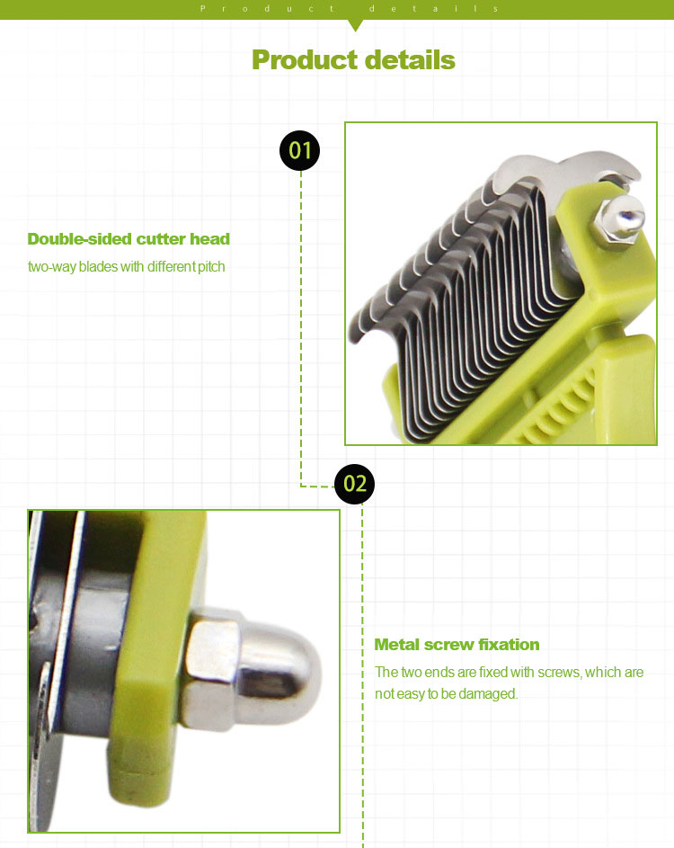 stianless steel comb
