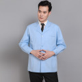 Male doctors wear long sleeves winter coat short white coat hospital massage physician uniform