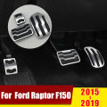 For Ford Raptor F150 2015 2016 2017 2018 2019 AT/MT Car Accelerator Pedal Brake Pedals Non Slip Cover Case Pads Accessories