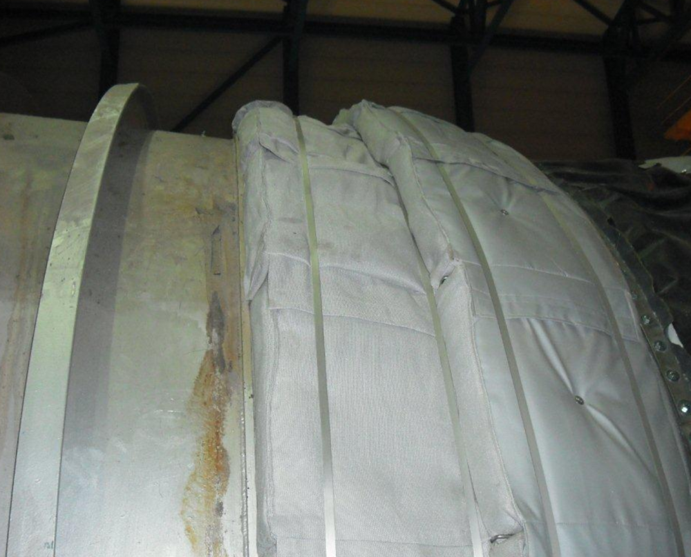silicone coated fabric for fire protection curtain