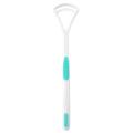 1PC Tongue Cleaner Plastic Scraper Tounge Oral Mouth Hygiene Care for Eliminating Bad Breath Oral Cavity (Color Random)