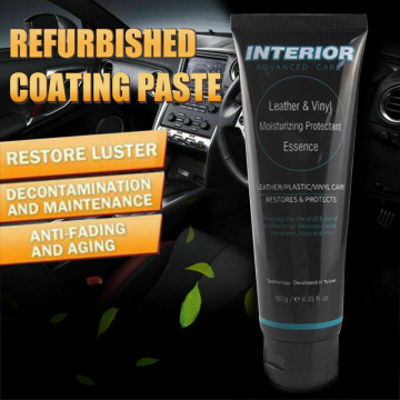 Auto Leather Refresh Coating Paste Maintenance Agent Restore Luster Cleaner Car Care Products F-Best