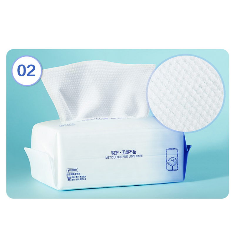 100pcs Disposable Cotton Soft Face Towel Wash Cloth Facial Tissue Clean Face Wash Towel Travel Paper Towel Makeup Cotton Pads