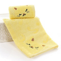 Baby Cotton Superfine Fiber Bath Towels Cute Gauze Square Towel Kid Children Bathroom Wipe Wash Cloth