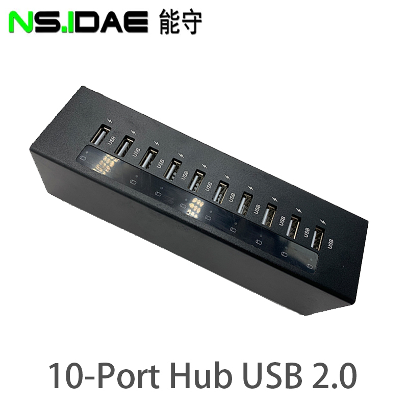 10-port usb2.0 smart hub
