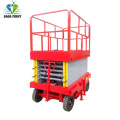 Hydraulic Electric Aerial Work Construction Lifter Machine For Sale