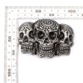 Skull skeleton belt buckle Belt DIY accessories Western cowboy style Smooth belt buckle Punk rock style k21
