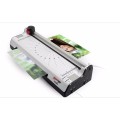 Hot &Cold with Paper Trimmer & Corner Rounder Roll Laminator Machine for A4 Paper Photo