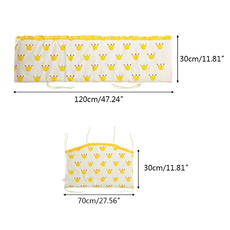 5pcs Cotton Baby Bedding Set Washable Universe Design Toddler Crib Bumper Bed Sheet Pillowcase