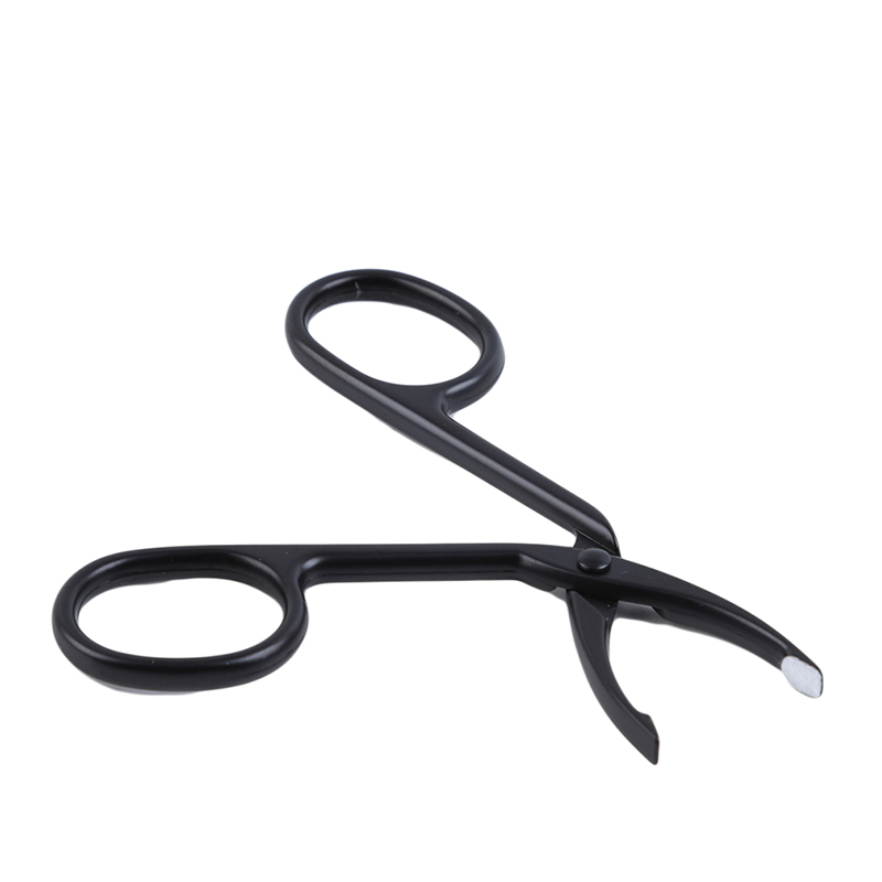 1Pc Elbow Scissors Tweezers Pliers Eyebrow Tweezer Hair Beauty Slanted Puller Extension Eye Makeup Tools Accessories