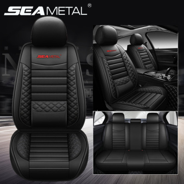 Universal Car Seat Cover PU Leather Car Seat Covers Protect Cushion Auto Front Seats Backrest Cushion Car Interior Accessories