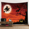 Scary Blood Palm Halloween Wall Hanging Tapestry Carpet Halloween Party Wall Cloth Tapestries For Home Bar Halloween DIY Decor