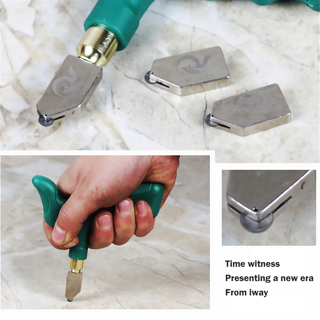 High-strength Glass Cutter Tile Handheld Multi-function Portable Opener Home Glass Cutter Diamond Cutting Hand Tools Kit 2020