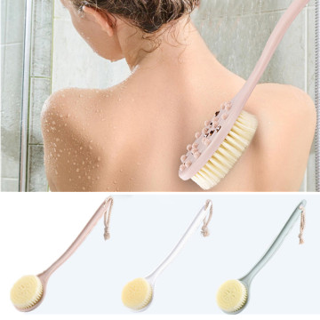 New Long Handle Hanging Soft Mesh Back Body Bath Shower Scrubber Brush Sponge Wisp Dry Exfoliation Cleaning Equipment