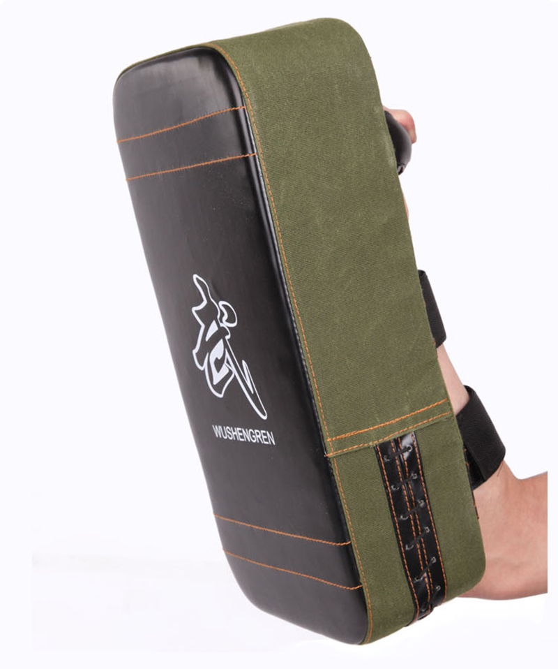 New Boxing pads Thai Kick Boxing Strike Pads Muay Arm Punch MMA For Boxing Taekwondo Foot Target Green