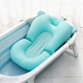 Newborn Baby Bath Tub Seat Mat Baby Shower Portable Air Cushion Bed Non-Slip Bathtub Infant Safety Security Support Cushion Mat