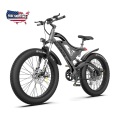 AOSTIRMOTOR Electric Mountain Bike 750W 26Inch 4.0 Fat Tire Ebike 48V 11.6Ah Lithium battery Beach Cruiser City Bicycle