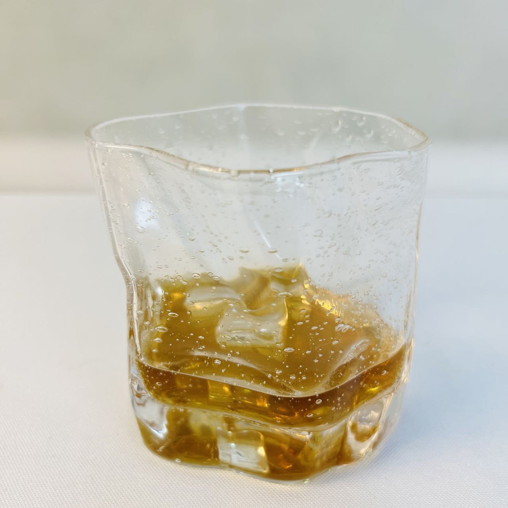 Bubble Whiskey Glass
